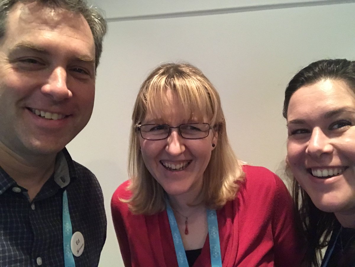 Ed, Amanda, and Chris: the Crossref contingent of the winning quiz team